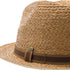 Walrus Hats Fedora Walrus Hats Natural Raffia Straw Fedora Hat w/ Braided Band